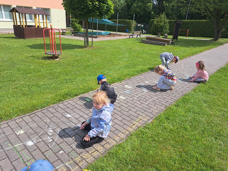 Podmořský svět ve třídě Veverek