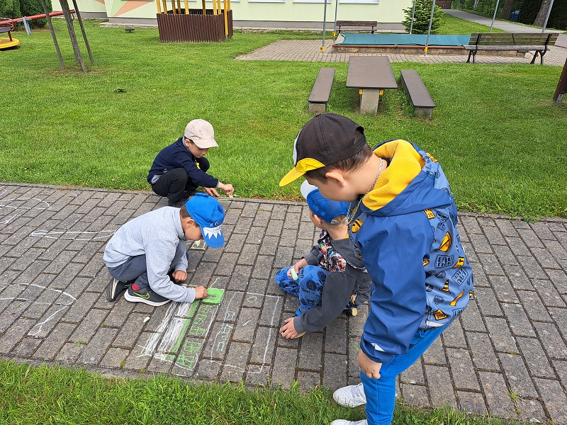 Podmořský svět ve třídě Veverek
