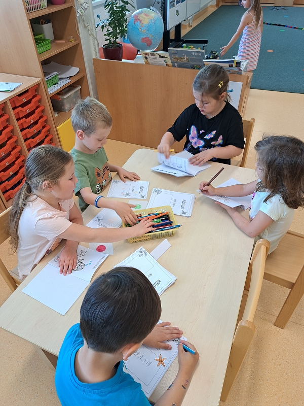 Podmořský svět ve třídě Veverek