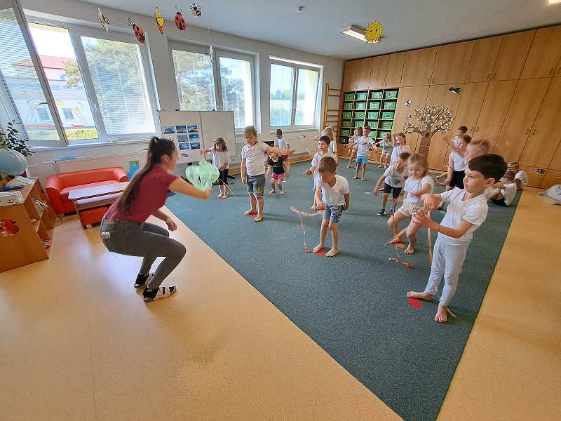 Podmořský svět ve třídě Veverek