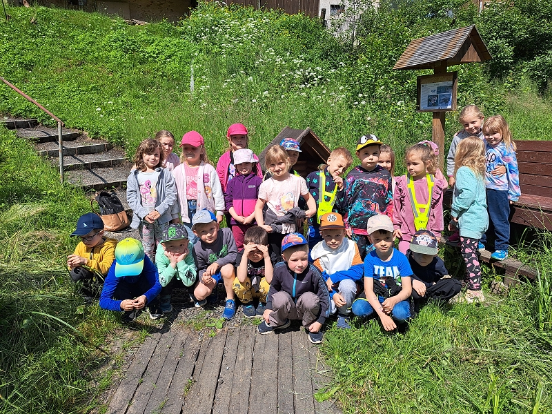Podmořský svět ve třídě Veverek