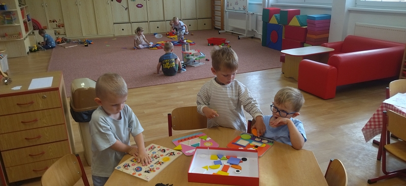 Broučci první dny ve školce