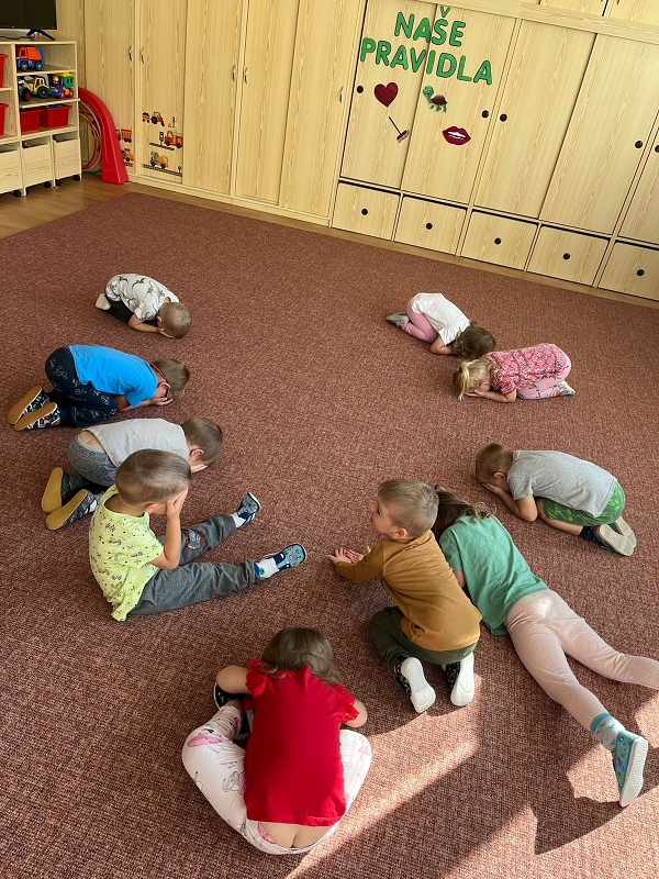 Broučci první dny ve školce