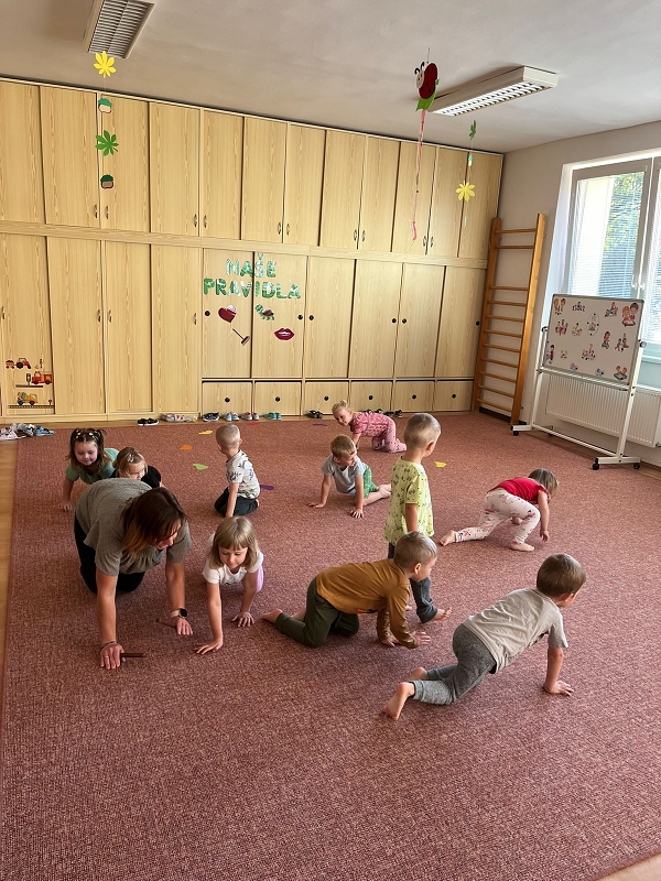 Broučci první dny ve školce