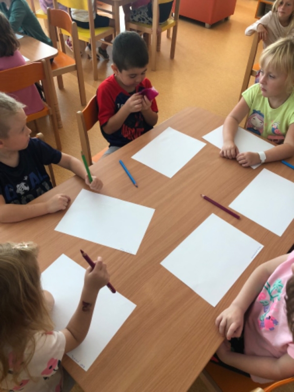 Návštěva výtvarného oddělení ZUŠ v Opičkách