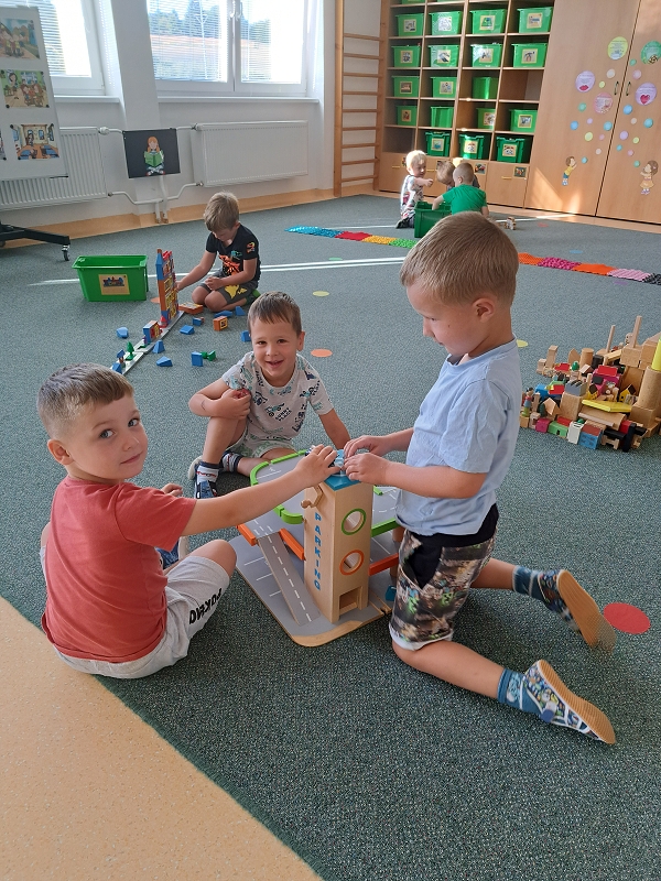 První dny ve třídě Veverek