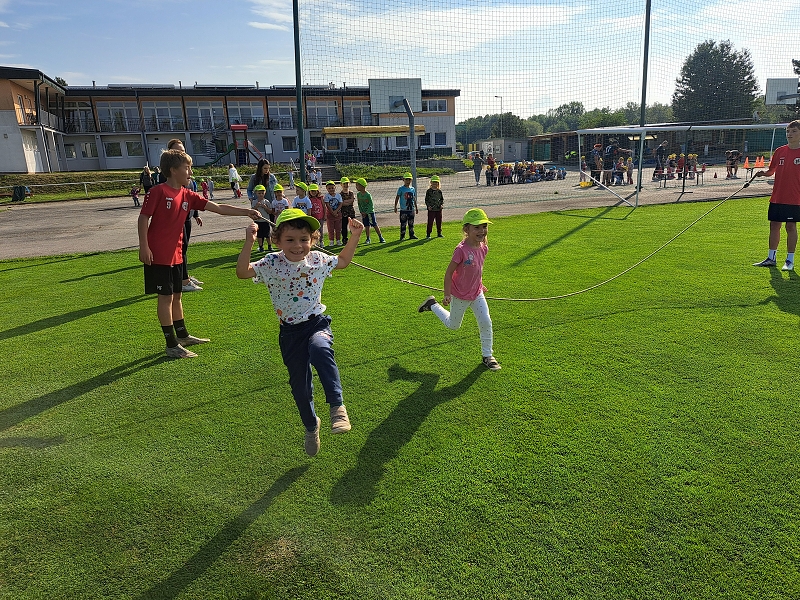 Sportovní dopoledne - Veverky