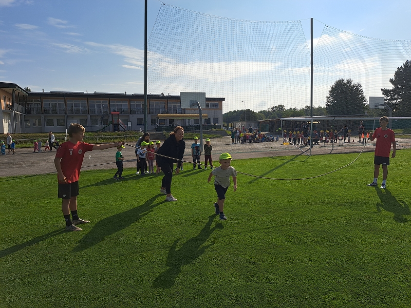 Sportovní dopoledne - Veverky