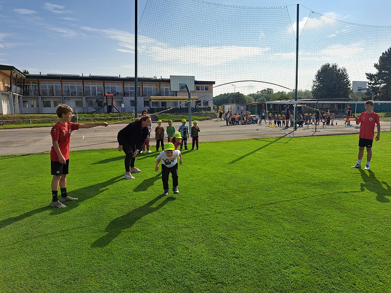 Sportovní dopoledne - Veverky