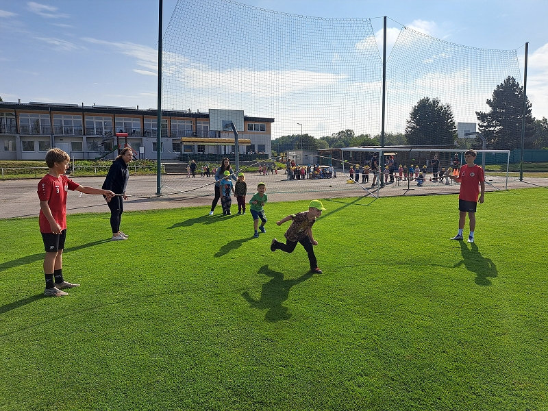 Sportovní dopoledne - Veverky