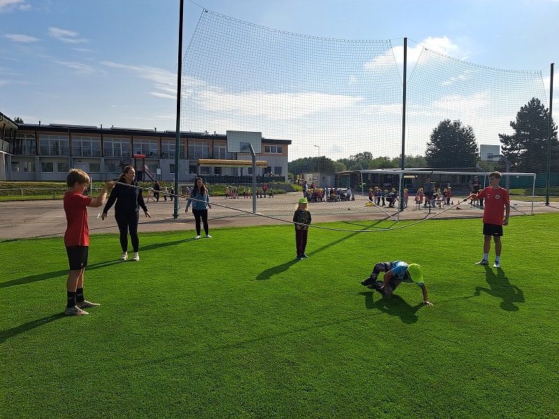 Sportovní dopoledne - Veverky