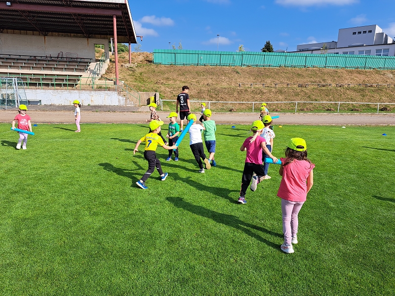 Sportovní dopoledne - Veverky