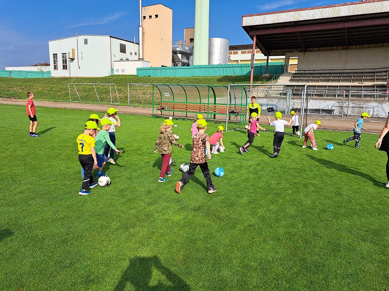 Sportovní dopoledne - Veverky