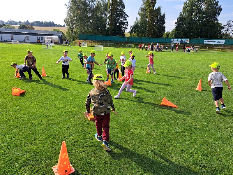 Sportovní dopoledne - Veverky