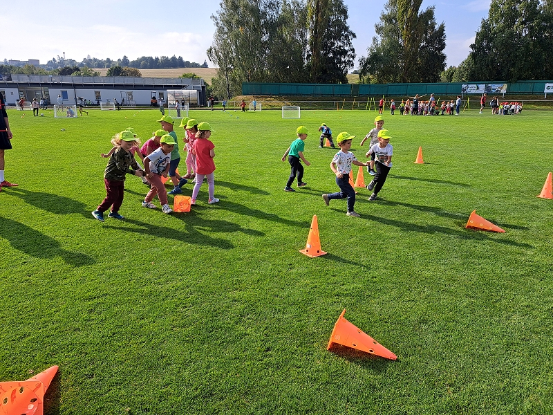 Sportovní dopoledne - Veverky