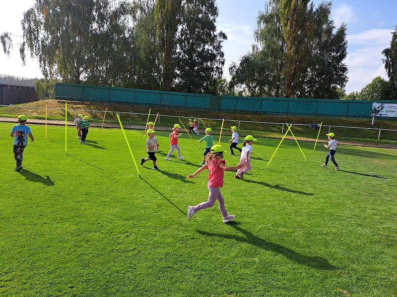 Sportovní dopoledne - Veverky