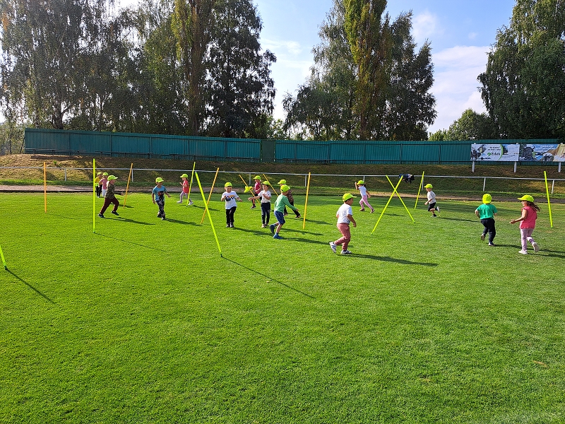 Sportovní dopoledne - Veverky
