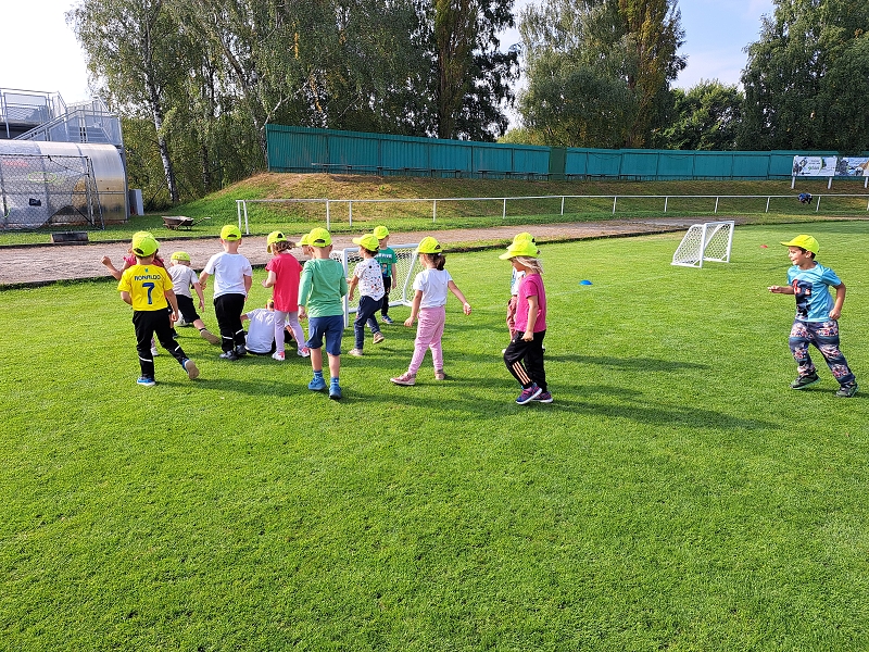 Sportovní dopoledne - Veverky