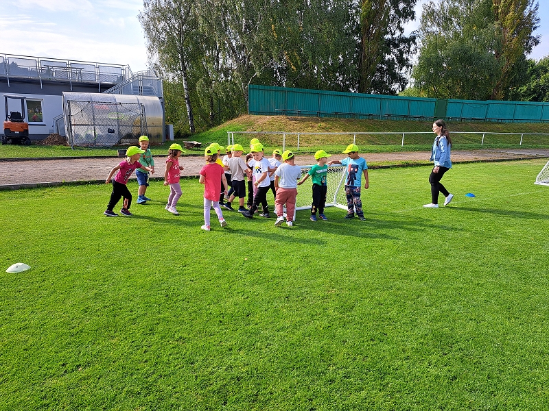 Sportovní dopoledne - Veverky