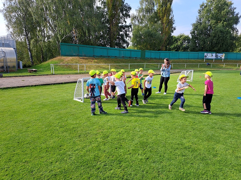 Sportovní dopoledne - Veverky