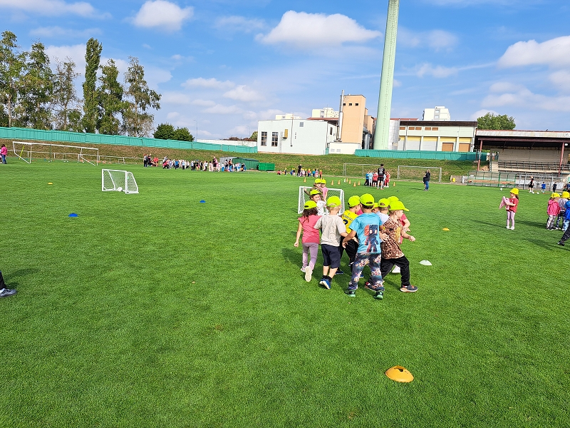 Sportovní dopoledne - Veverky