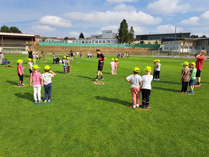 Sportovní dopoledne - Veverky