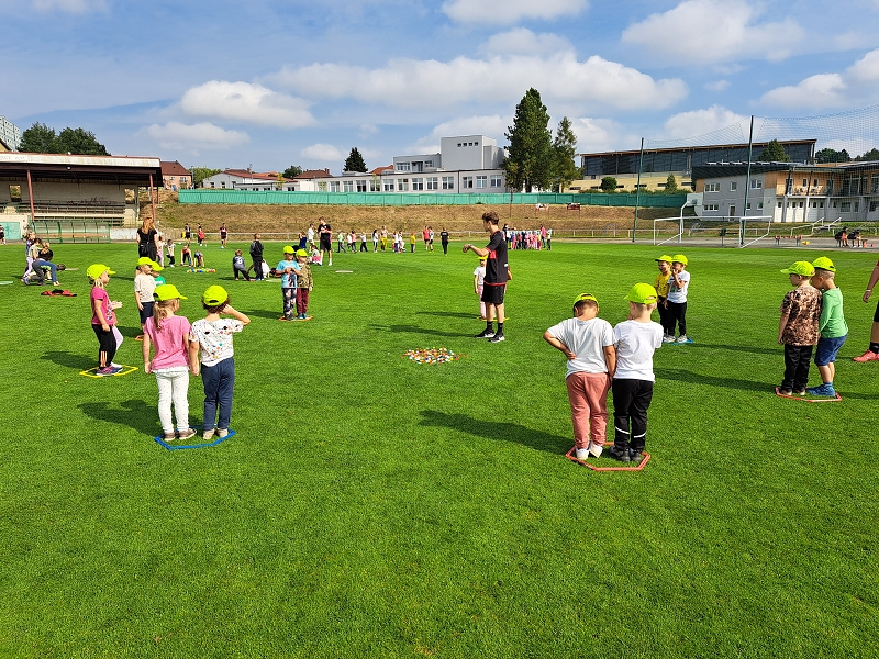 Sportovní dopoledne - Veverky