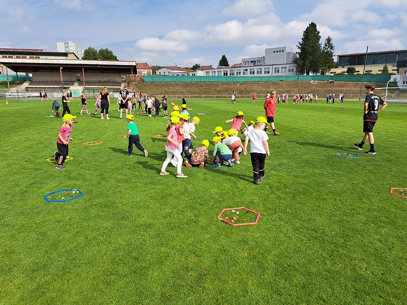 Sportovní dopoledne - Veverky
