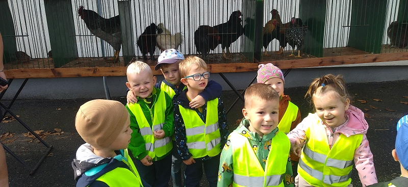 Broučci na výstavě drobného zvířectva