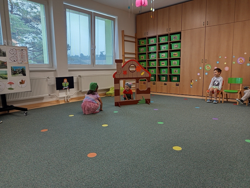 Pohádka Boudo, budko ve třídě Veverek