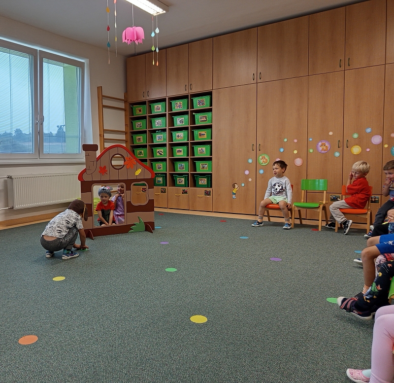 Pohádka Boudo, budko ve třídě Veverek