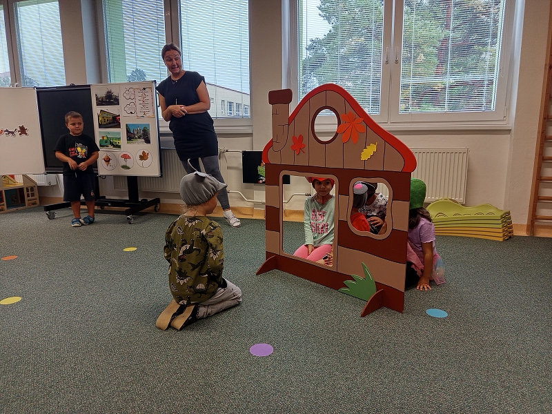 Pohádka Boudo, budko ve třídě Veverek