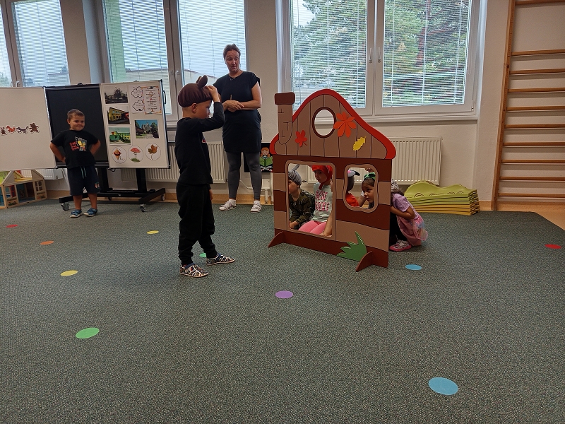 Pohádka Boudo, budko ve třídě Veverek