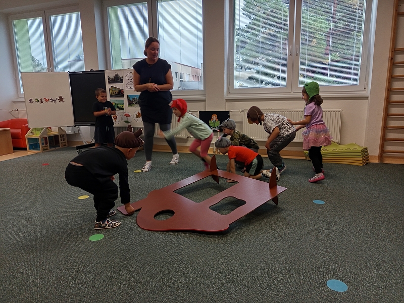 Pohádka Boudo, budko ve třídě Veverek