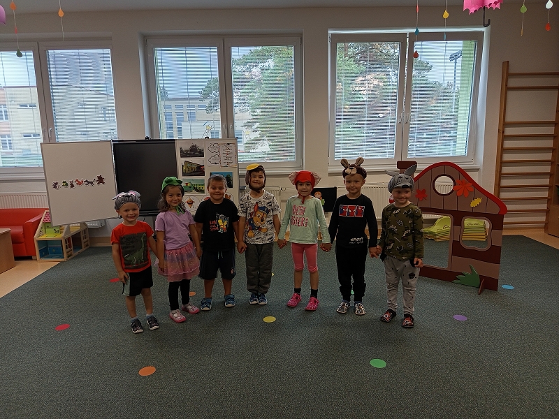 Pohádka Boudo, budko ve třídě Veverek