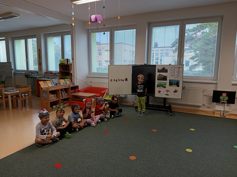 Pohádka Boudo, budko ve třídě Veverek