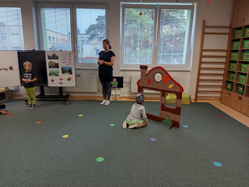 Pohádka Boudo, budko ve třídě Veverek