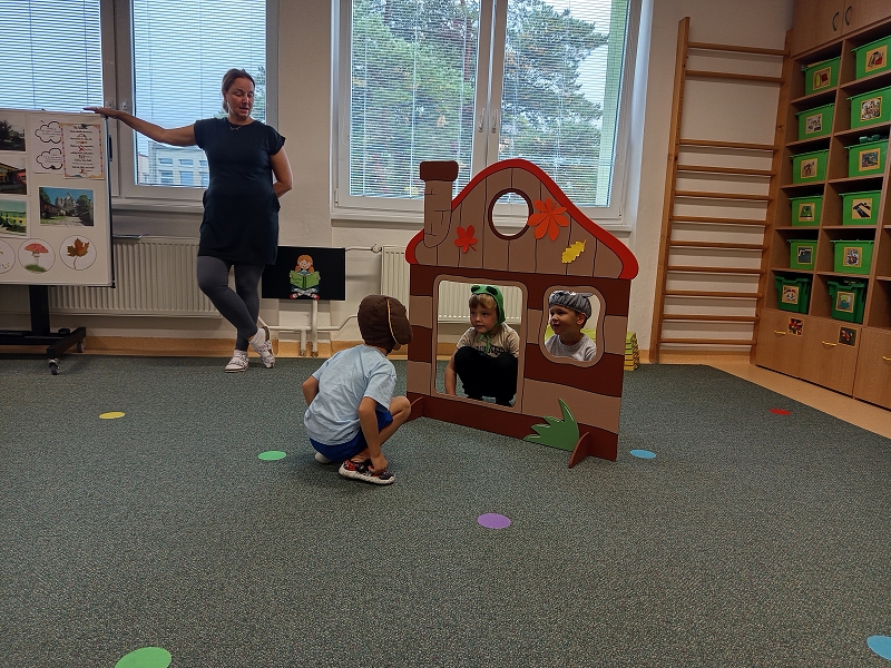 Pohádka Boudo, budko ve třídě Veverek