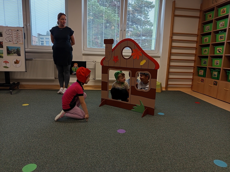 Pohádka Boudo, budko ve třídě Veverek