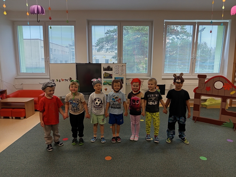 Pohádka Boudo, budko ve třídě Veverek