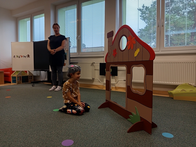 Pohádka Boudo, budko ve třídě Veverek