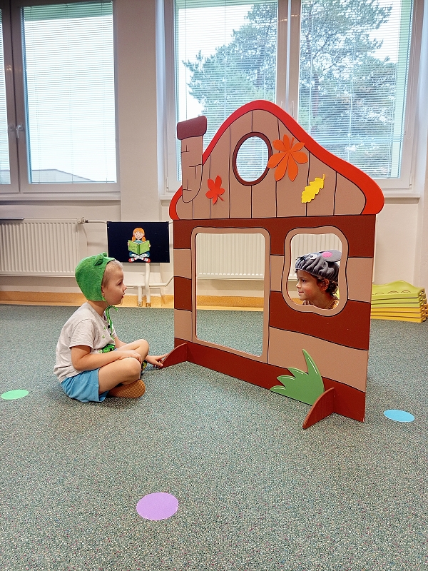 Pohádka Boudo, budko ve třídě Veverek