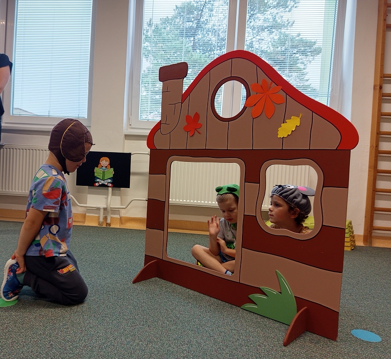 Pohádka Boudo, budko ve třídě Veverek