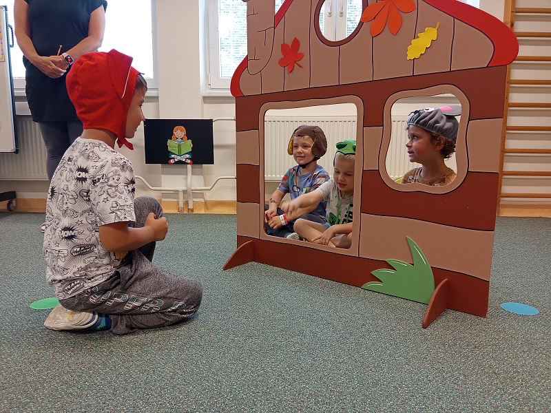 Pohádka Boudo, budko ve třídě Veverek