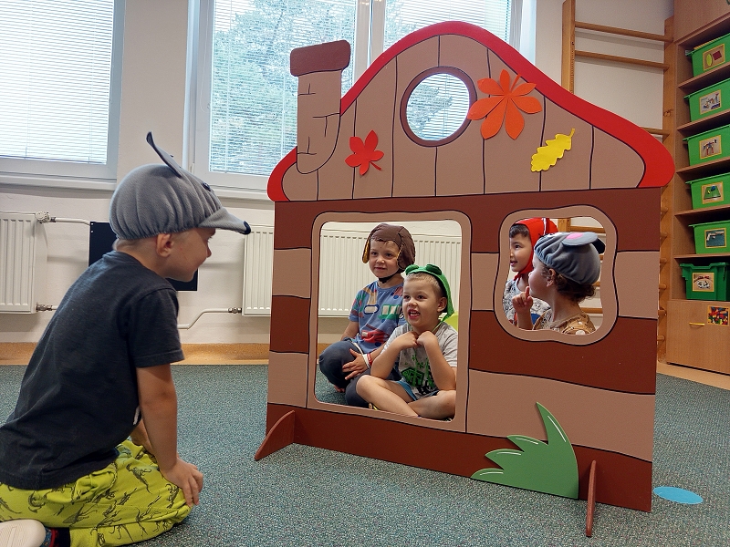 Pohádka Boudo, budko ve třídě Veverek