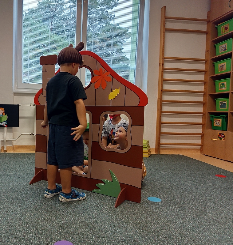 Pohádka Boudo, budko ve třídě Veverek