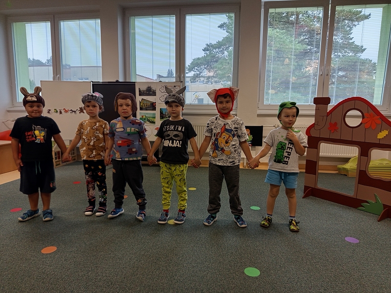 Pohádka Boudo, budko ve třídě Veverek