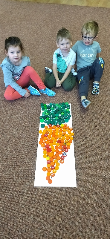 Broučci poznávají ovoce a zeleninu