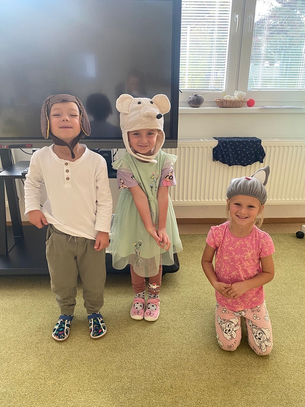 Kočičky tahají řepu