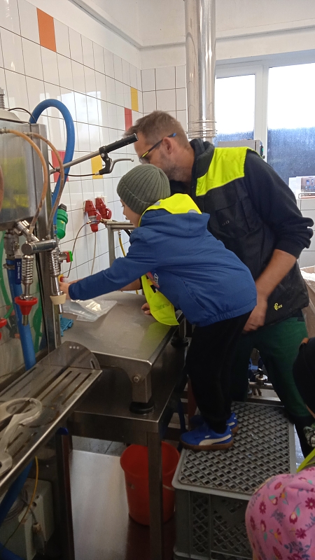 Návštěva moštárny